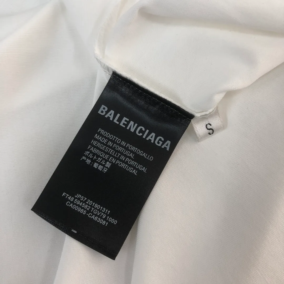 S💫BALEN*CIAGA 2026 New Arrival T ！270 ， ， ， ！ logo ！ Breathable！ ， Premium ， Versatile ！ ：Black White Size：M-XXXL